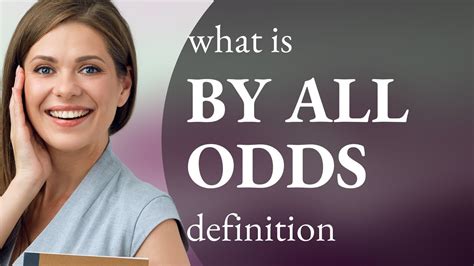 all odds meaning|ODDS .
